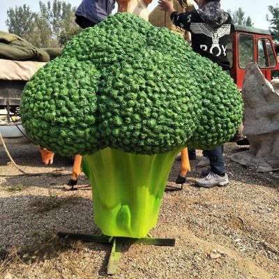 玻璃鋼仿真蔬菜，仿真西藍(lán)花