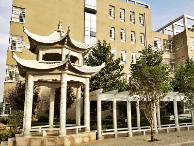 學?；▓@裝飾漢白玉仿古建涼亭花架雕塑