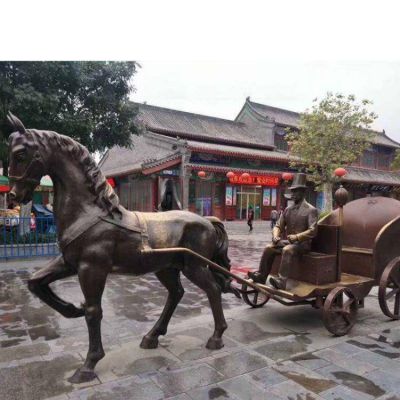 景區(qū)境地戶(hù)外街道創(chuàng)意馬車(chē)景觀(guān)