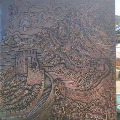 銅浮雕 室內(nèi)別墅壁畫(huà)影壁雕塑